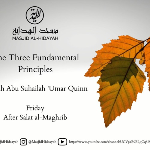 The Three Fundamental Principles - Class #17 - Shaykh Umar Quinn