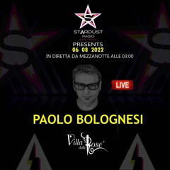 Stardust Live Villa Delle Rose Paolo Bolognesi Sabato 6 Luglio 2022