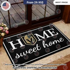Home Sweet Home Vegas Golden Knights Doormat