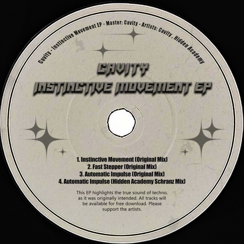 Cavity - Automatic Impulse (HIDDEN ACADEMY Schranz Mix) [Free DL]