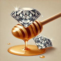 Grime dipped in elegance (diamonds with sauce)