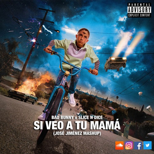Bad Bunny x Slice N Dice - Si Veo A Tu Mama x Galleon (Jose Jimenez Mashup) COPYRIGHT FILTERED