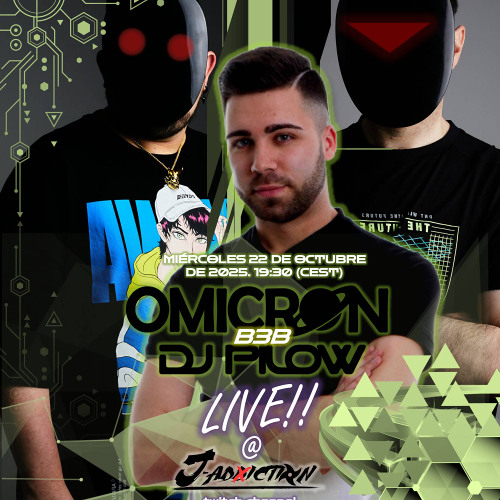 OMICRØN B3B Dj Pilow Live @ J-Adiction's Twitch Channel (12-10-2025)