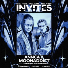 Annca b2b Moonaddict at Bassfocus Invites, Leipzig, 27.05.23