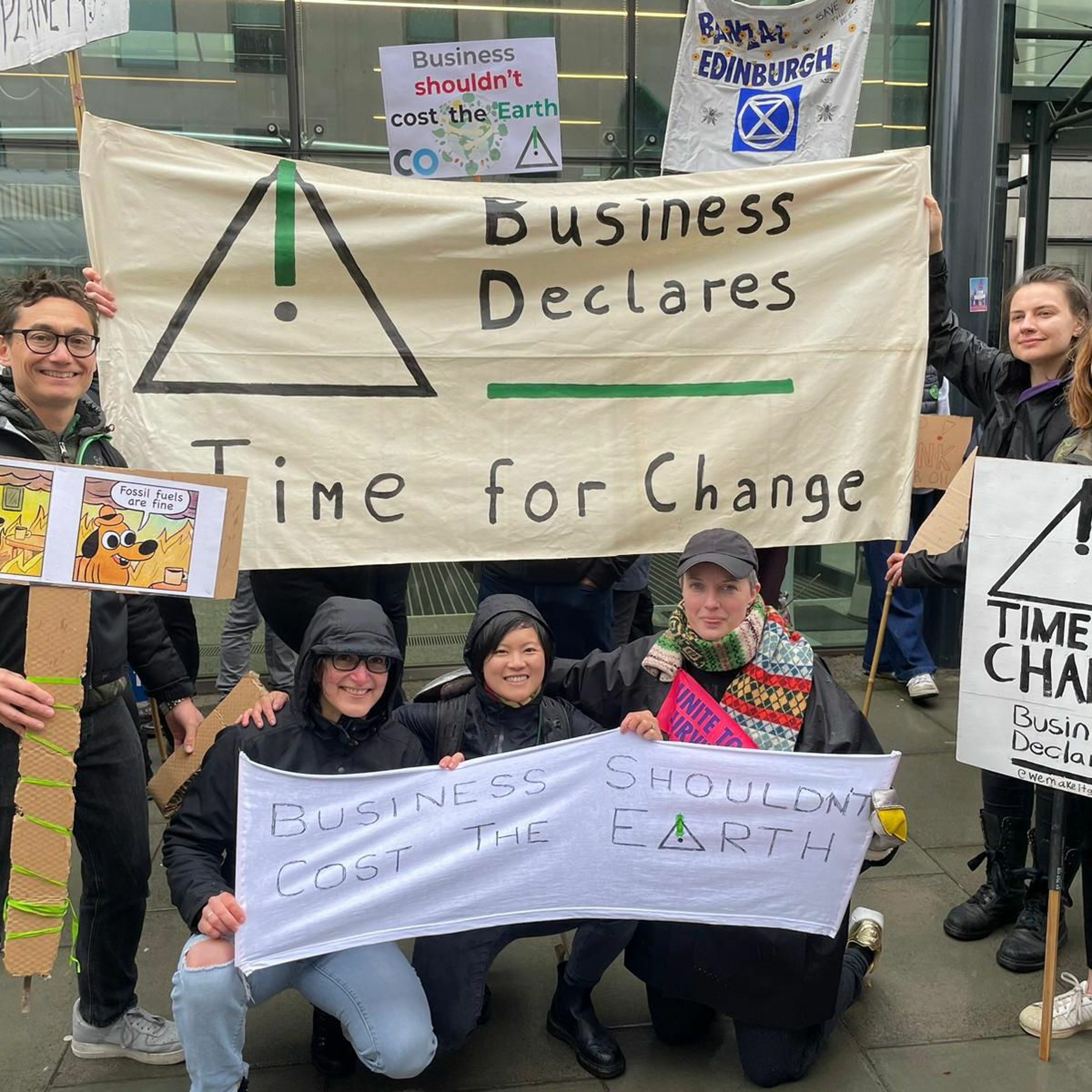 Special audio feature live from The Big One climate action in London