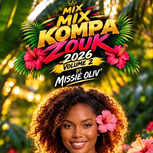 MIX ZOUK KOMPA 2026 VOLUME 2 by MISSIE OLIV, cover art