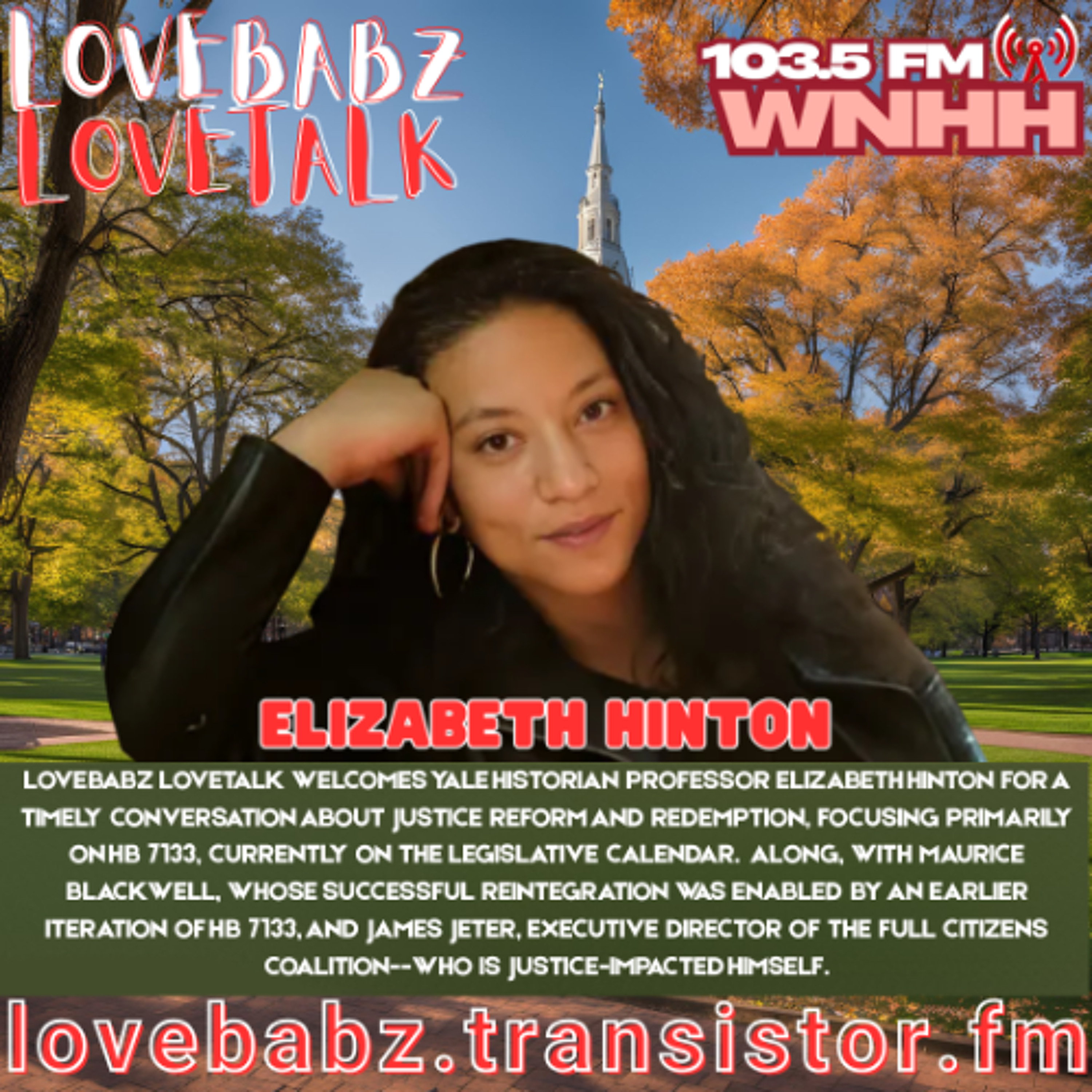 LoveBabz LoveTalk: Yale historian Professor Elizabeth Hinton episode artwork