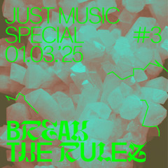 Break the Rulez x Just Music Special #3 on Radio Blau 01.03.25