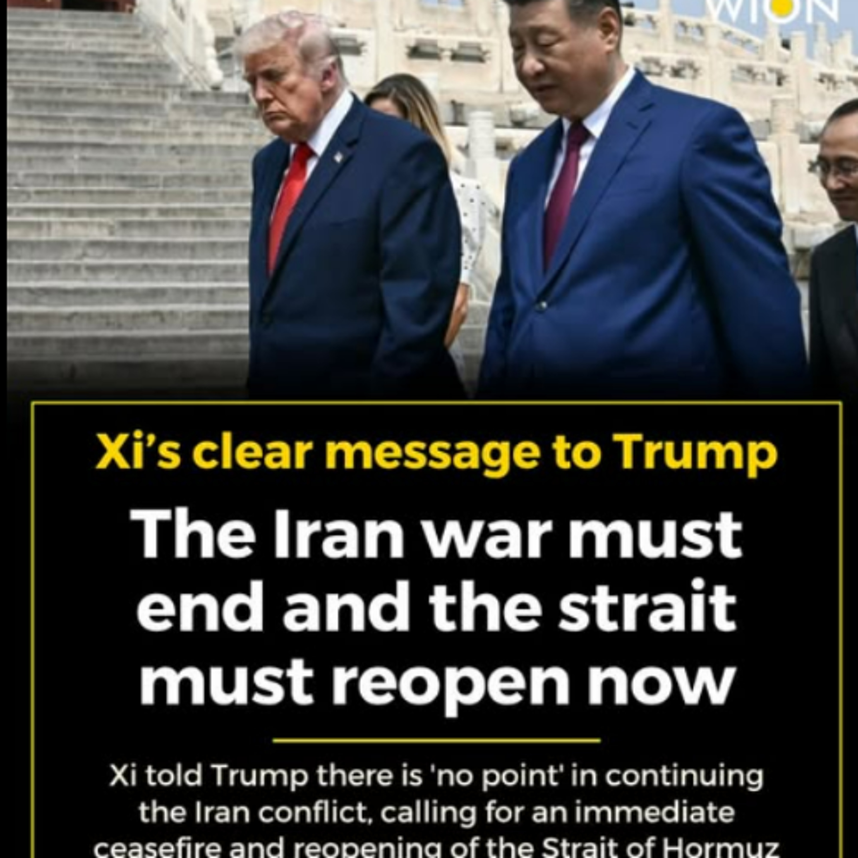 Trump fails to camouflage differences with China over Iran