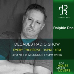 HOUSE DJ MIX FRANCE - DECADES RADIO SHOW - NOV 4TH 2021