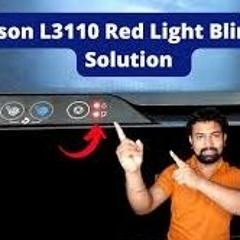 Epson L3110 Red Light Blinking Problem: Free Software Download and Solution