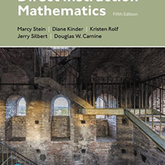 [Download] EPUB 📒 Direct Instruction Mathematics by  Marcy Stein,Diane Kinder,Jerry