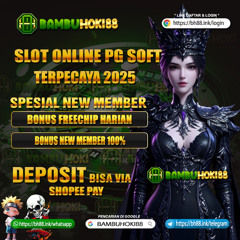 BAMBUHOKI88: Situs Slot Online PG Soft Deposit Via SHOPEE PAY
