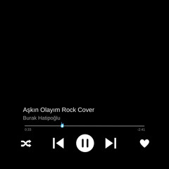 Simge Sağın - Aşkın Olayım Rock Cover with Vocals.   By Burak Hatipoğlu