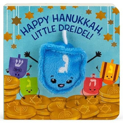 download KINDLE √ Happy Hanukkah, Little Dreidel (Finger Puppet Board Book) (Children