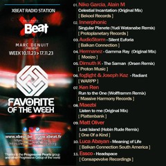 Marc Denuit //Favorite Of The Week Podcast Week 10.11 - 17.11.23 Xbeat Radio Station