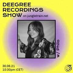 210630 - Deegree Recordings Show on jungletrain.net