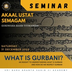 Presentation | What is Gurbani?
