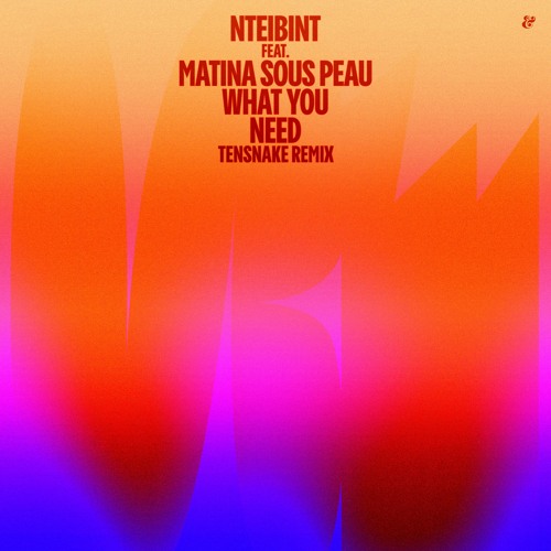 PREMIERE :  NTEIBINT feat. Matina Sous Peau - What You Need (Tensnake Remix)  [Eskimo Recordings]