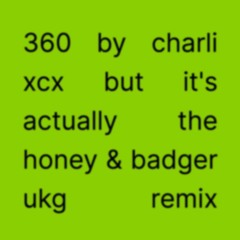 Charli xcx - 360 (Honey & Badger Remix) *BUY = FREE DL*