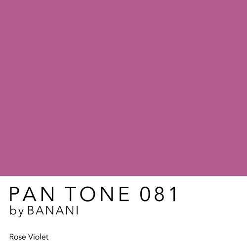 PAN TONE 081 | by BANANI