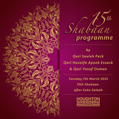15th Shabaan Programme