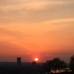 soleil du soir