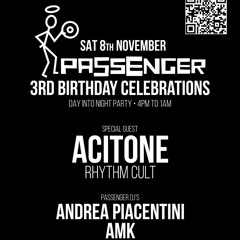 Acitone - Passenger 3rd Birthday Promo Mix