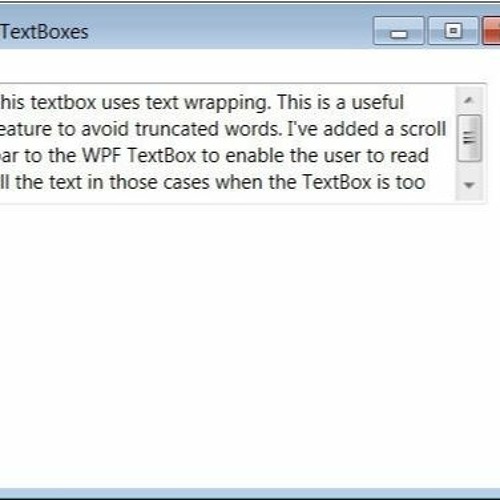 Stream Wpf Textbox Scroll !!TOP!! by MentoFcusso Listen online for
