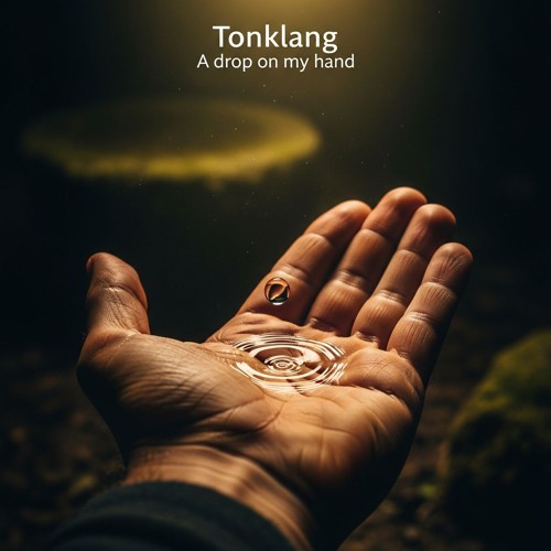 A drop falls on my hand