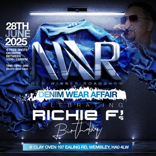 Pure Vibes Ent - Live At Richie F Bday (Denim Wear Affair) 28.06.2025