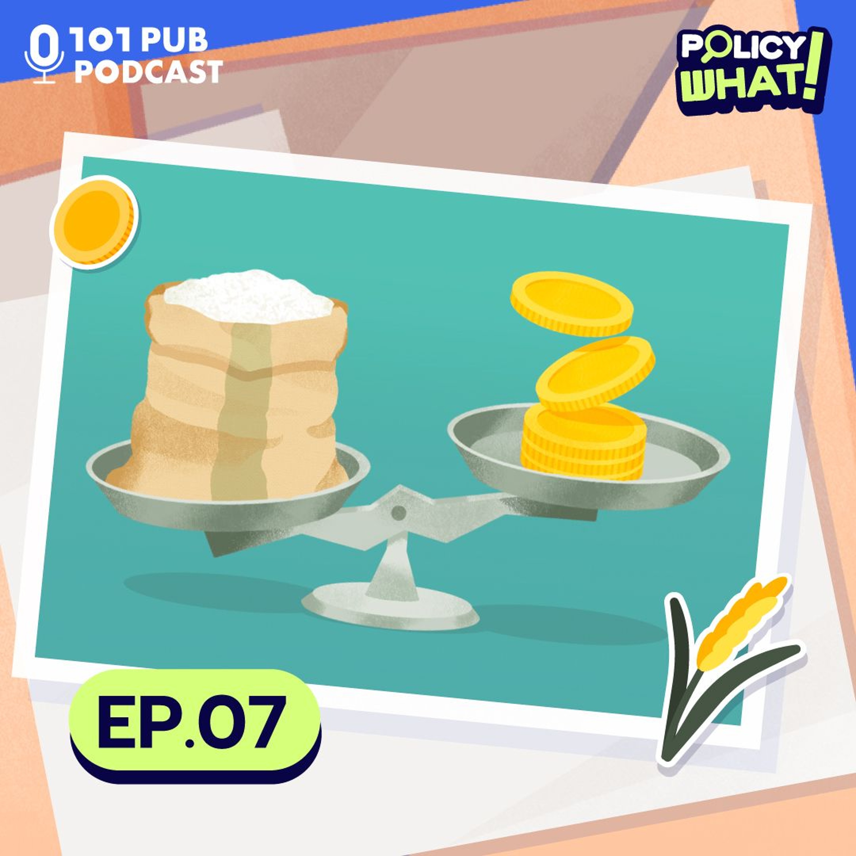 'จำนำข้าว-อุดหนุนเกษตร' แบบเก่า สร้างปัญหามากกว่าข้าวเน่า(?) | Policy What ! Ep.7