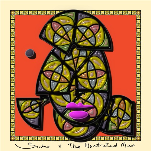 Socko, The Illustrated Man-Petrified (Original)