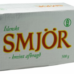 Maður smyr sig