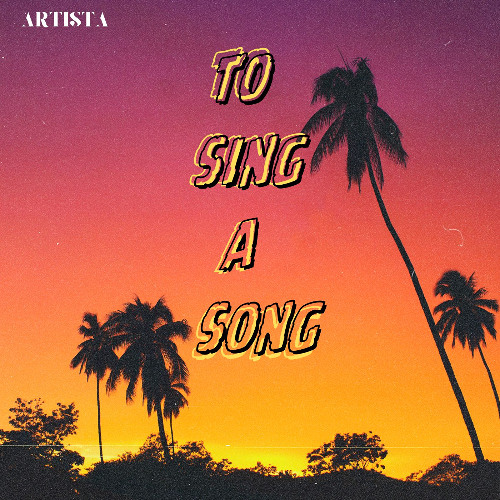 To sing a song