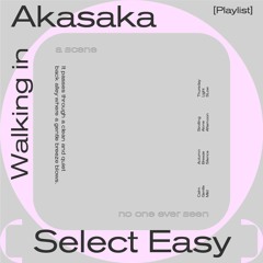 Walking in AKASAKA