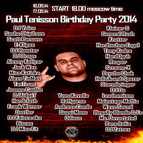 Scream-X @ Paul Tenisson Birthday Party 2014