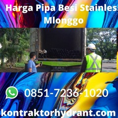 Harga Pipa Besi Stainless Mlonggo TERBAIK, WA 0851-7236-1020