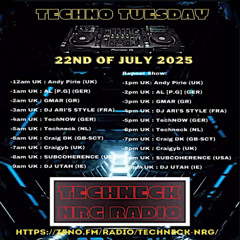 Techno Tuesday - Techneck NRG Radio 22.07.25