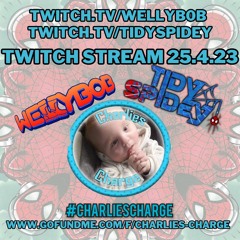 TidySpidey VS Wellybob - Charlies Charge Hard House Livestream Twitch fundraiser 25.4.23