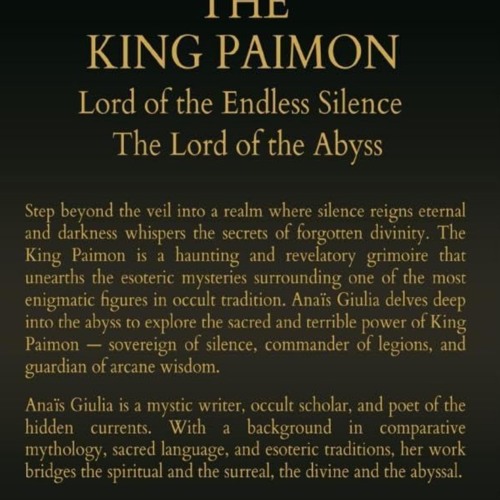 ASMR BOOK ~ KING PAIMON XXXXXXXVI ~ The Void and the Silence