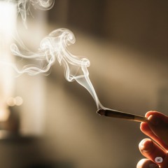 Does the smoke rides the light.