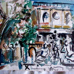 Etude for Iowa Bass Flute and Rhodes