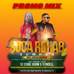 Soca Rehab Summer 2022 (Promo Mix)