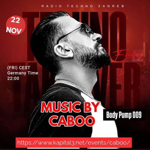 #159 Caboo - Radio Techno Zagreb 2024 Body Pump 009
