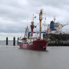 Audiobeitrag Ankunft vom Feuerschiff „Elbe 1" in Cuxhaven