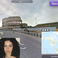 charli plays geoguessr