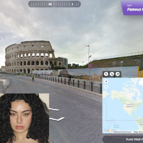 charli plays geoguessr