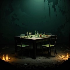 Zombie Buffet Table