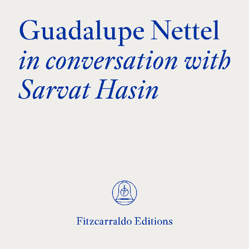 The Fitzcarraldo Editions Archive: Guadalupe Nettel in conversation with Sarvat Hasin